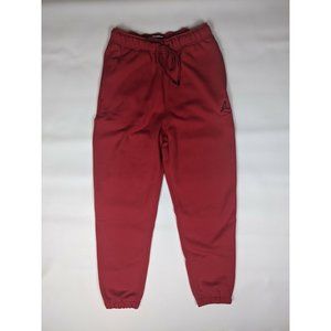 Nike Air Jordan Essential Fleece Pants Red White Black Men's Size Medium NWT